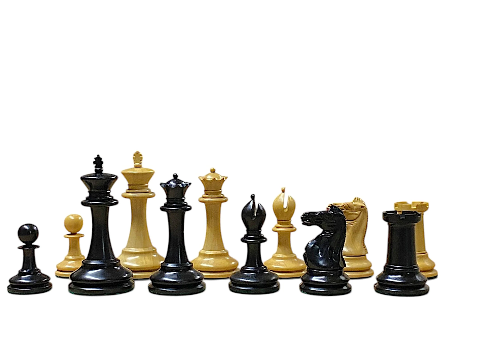 1862 Staunton Reproduction Chessmen and Mahogany Chess Box - Image 5