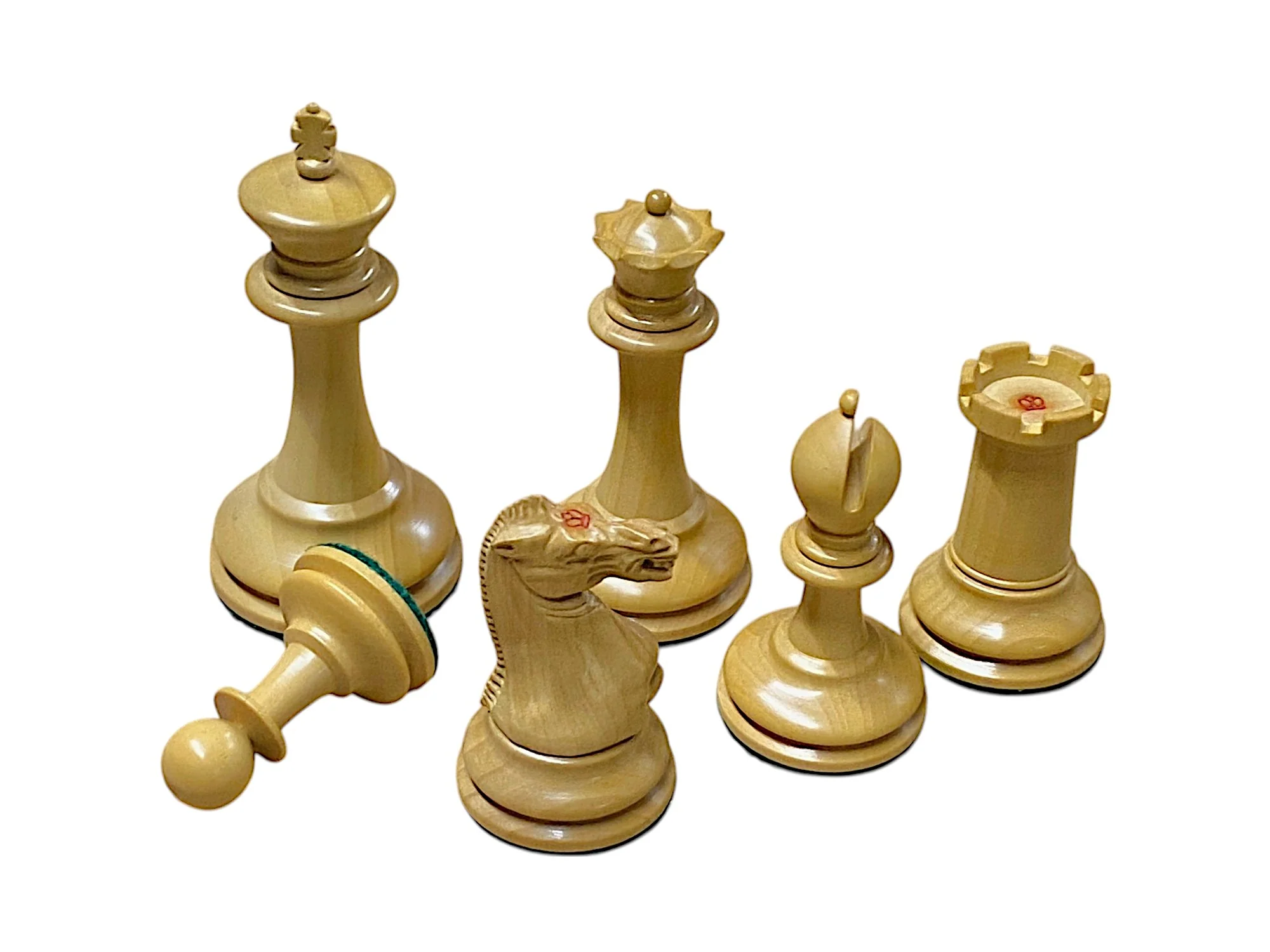 1862 Staunton Reproduction Chessmen and Mahogany Chess Box - Image 7